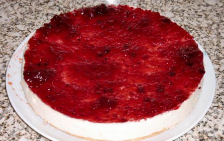 Cheesecake de frutos silvestres